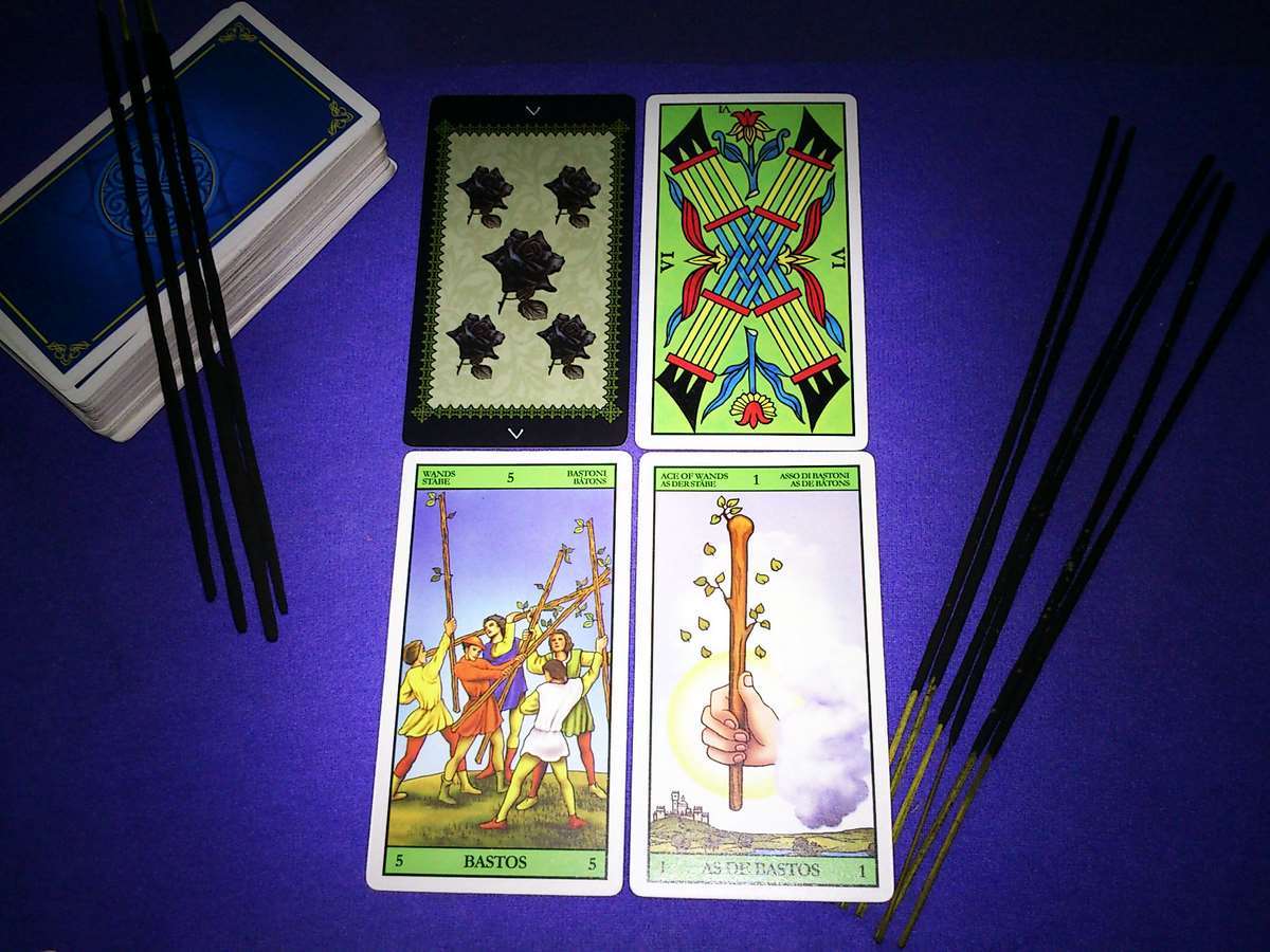 El Palo de Bastos en el tarot
