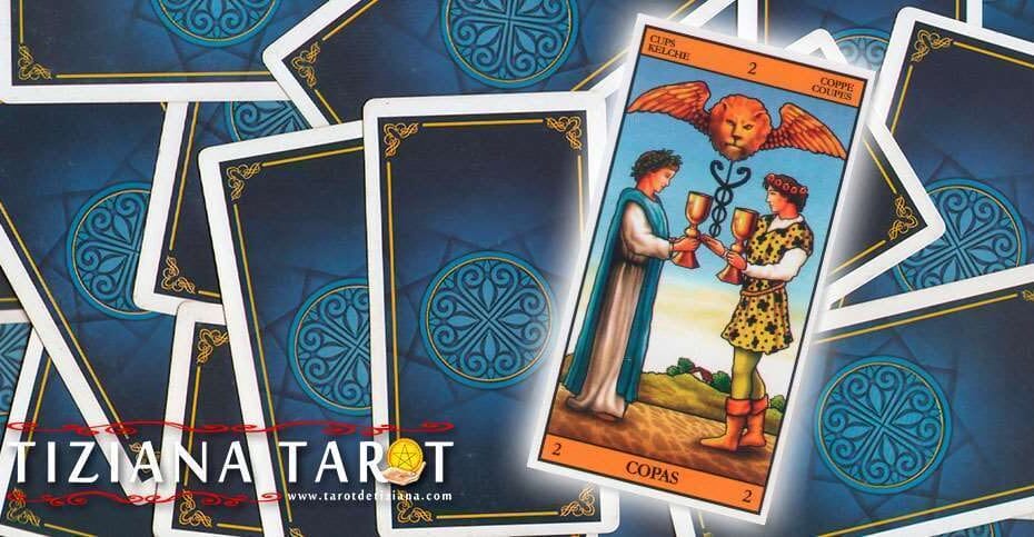 El Dos de Copas y su interpretación en el tarot