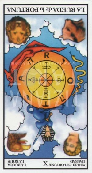 La Rueda de la Fortuna: Significado en el Tarot | Tiziana Prado