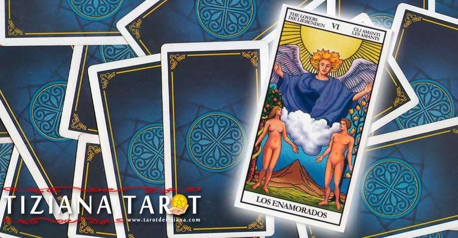 Los Amantes en el tarot