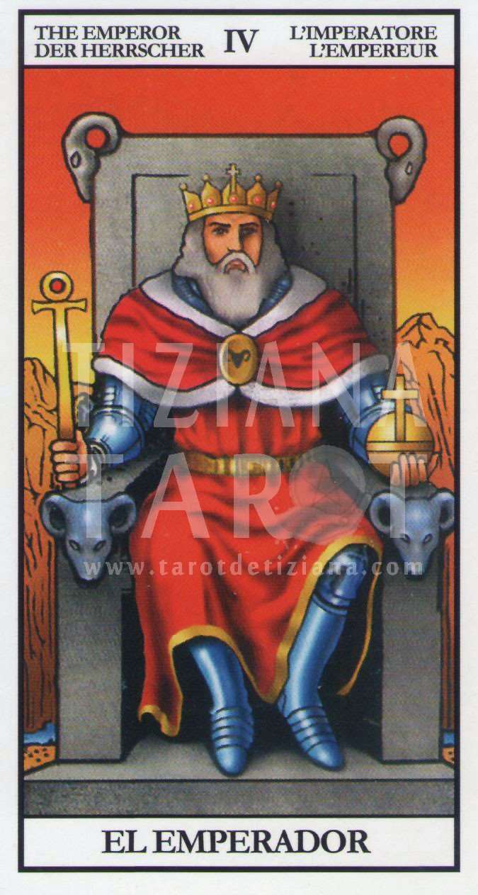 El Emperador y su significado en el tarot 2 El Emperador en sentido vertical