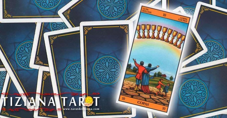 El Diez de copas en el tarot