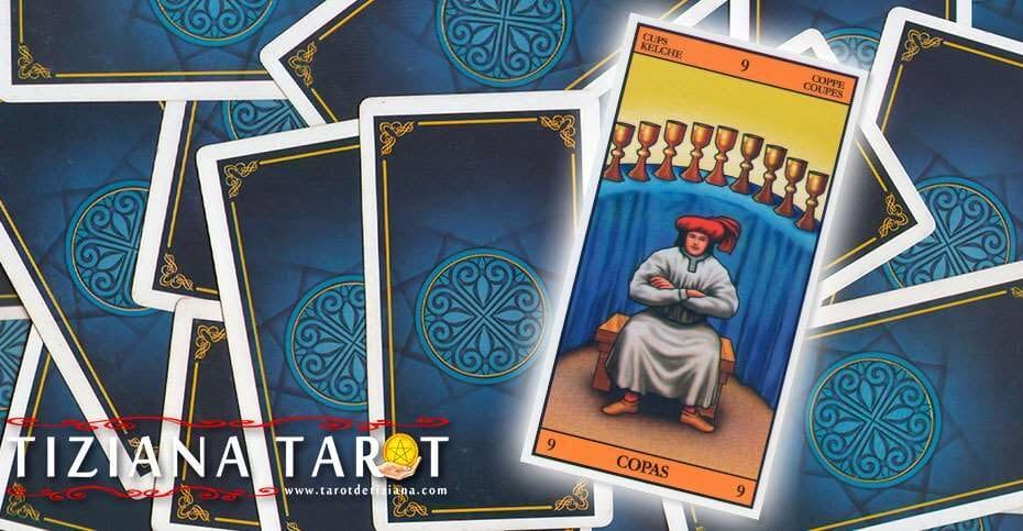El nueve de copas en el tarot