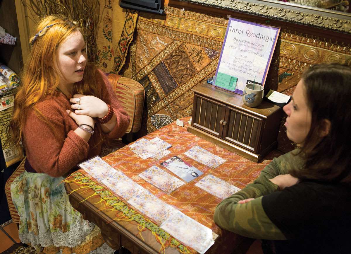 Una lectura de tarot