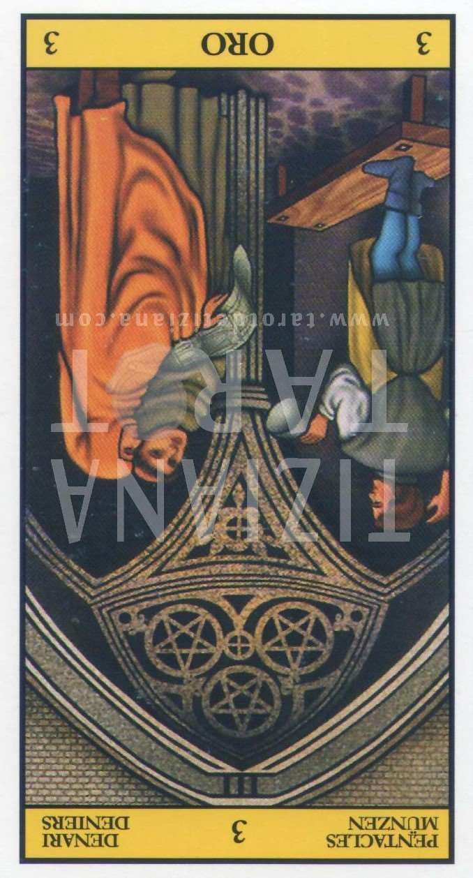 El 3 de Oros en el tarot 3 El tres de oros