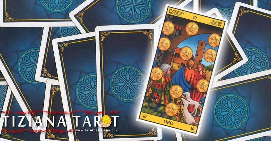 El 10 de Oros en el tarot 13 El diez de Oros