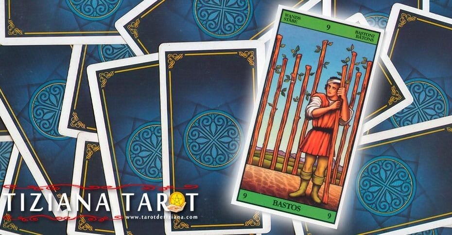 El 9 de Bastos en el tarot 16 El Nueve de Bastos