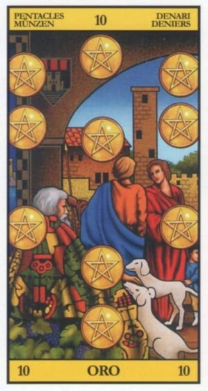 El significado de las uvas en el tarot -