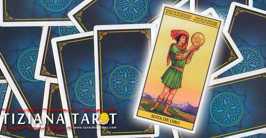 La Sota de Oros en el tarot 4 La Sota de Oros en el tarot - Significado de las Cartas del Tarot