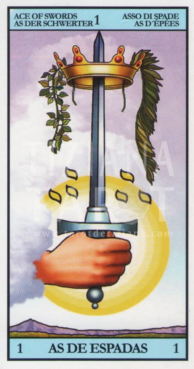 el número uno en el tarot