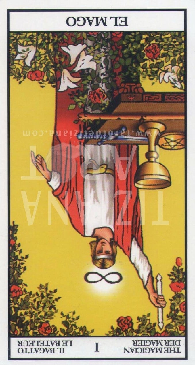 Saber con las cartas si hay una brujería