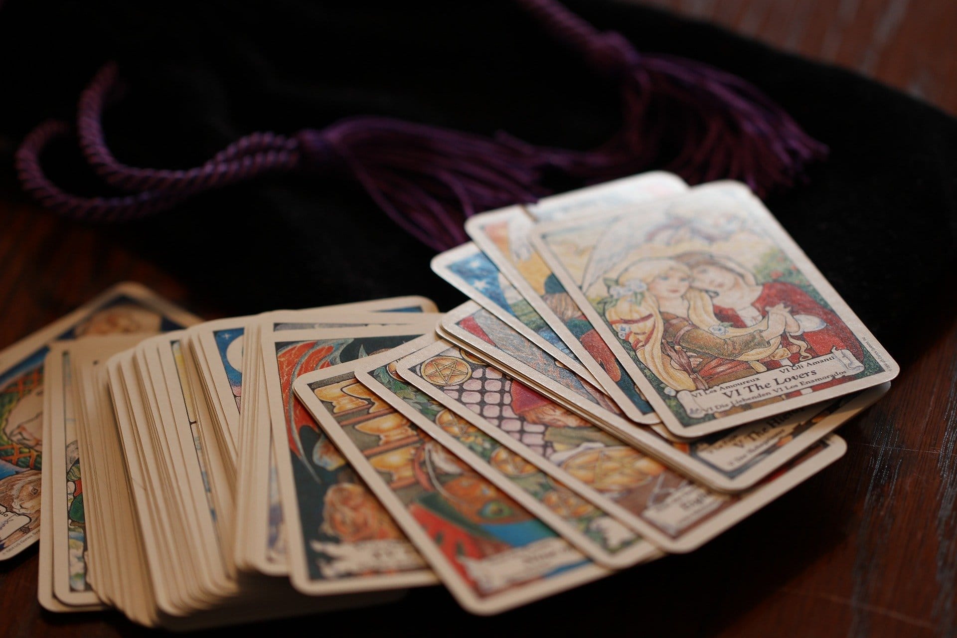 Combinaciones de cartas en el tarot -