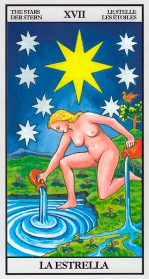 La estrella en el tarot