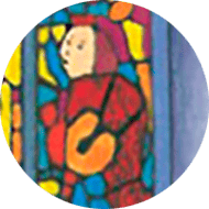 el niño en el 4 de espadas