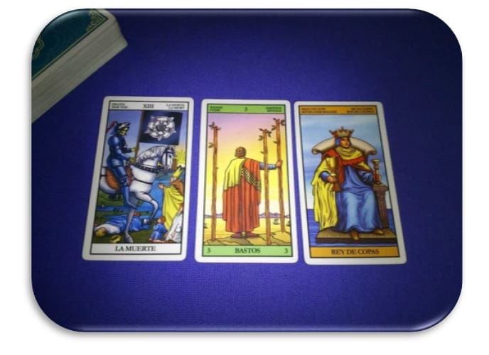 ubicar las cartas del tarot