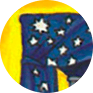 dosel con estrellas en el carro