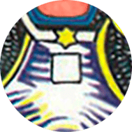 cuadrado en el carro del tarot