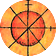 radios en la rueda de la fortuna