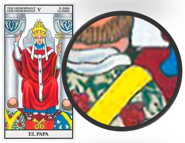 el papa en el tarot