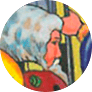 el anciano en la carta del 10 de oros