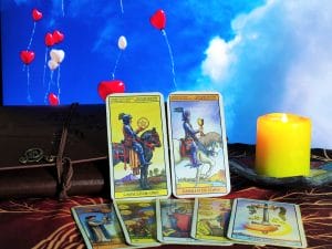 Las cartas de la corte como parejas