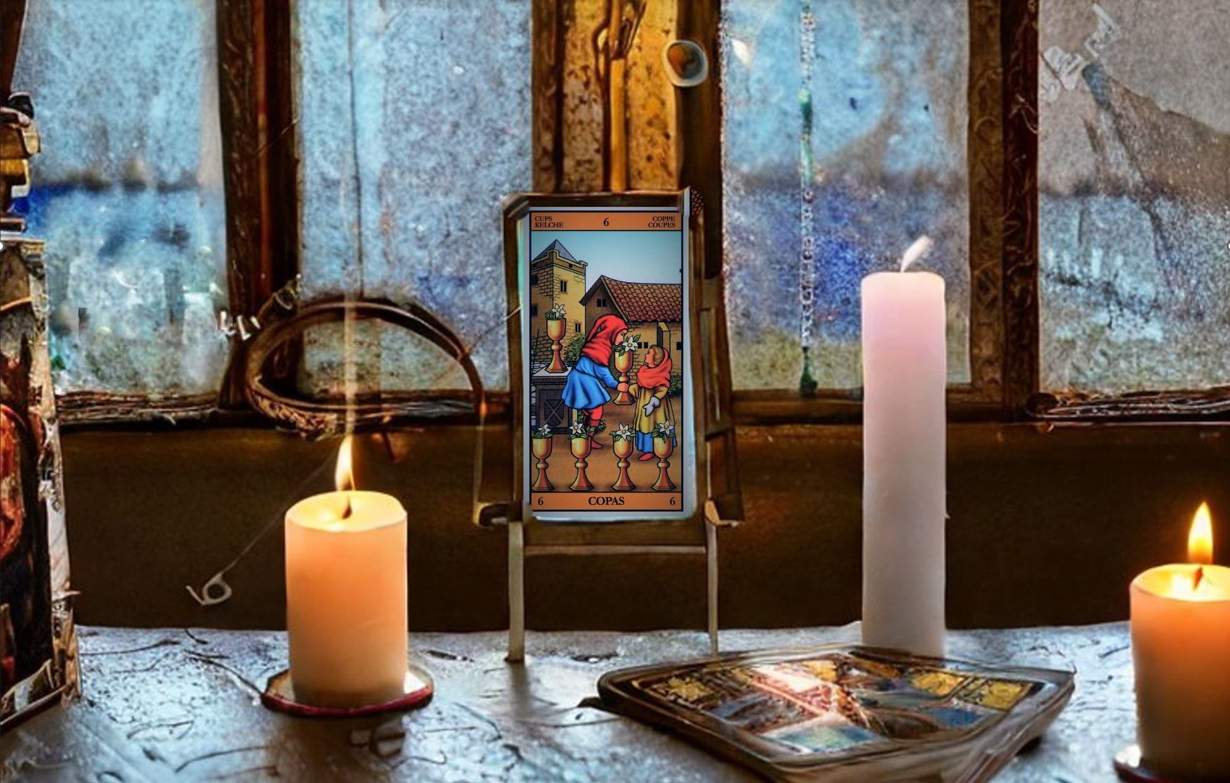 La simbología en el seis de copas