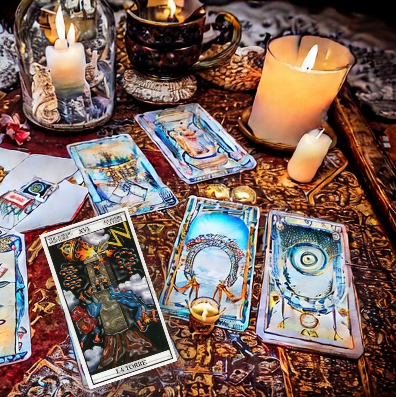 La Torre en el tarot y sus vaticinios