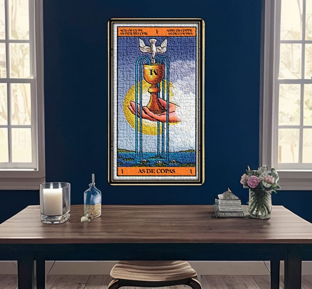 El as de copas y el amor