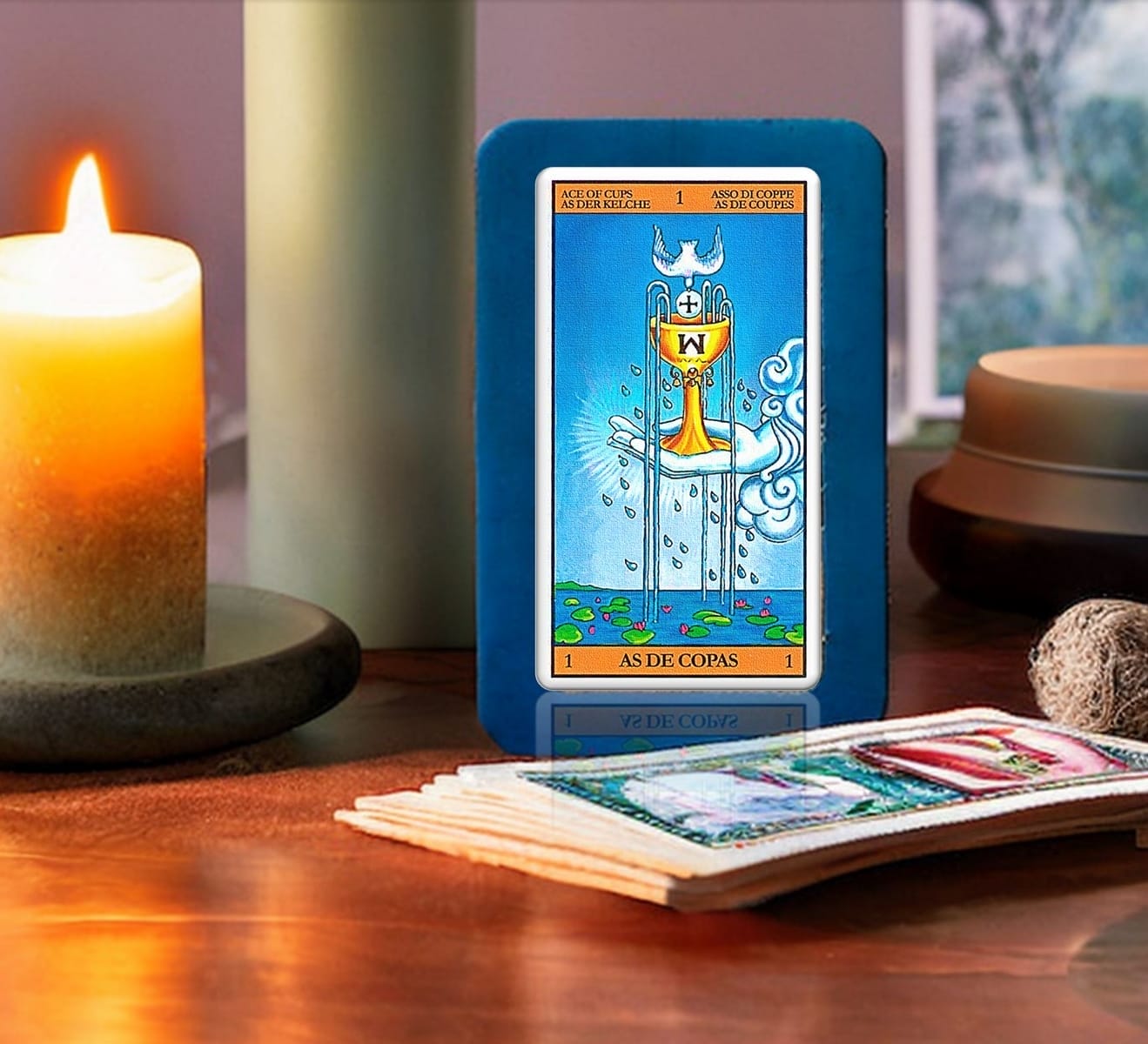 El as de copas y el amor