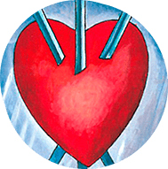Significado de los Símbolos en el Tarot 79 corazon