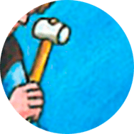 Significado de los Símbolos en el Tarot 65 martillo