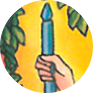 Significado de los Símbolos en el Tarot 55 baston