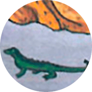 Significado de los Símbolos en el Tarot 17 salamandra