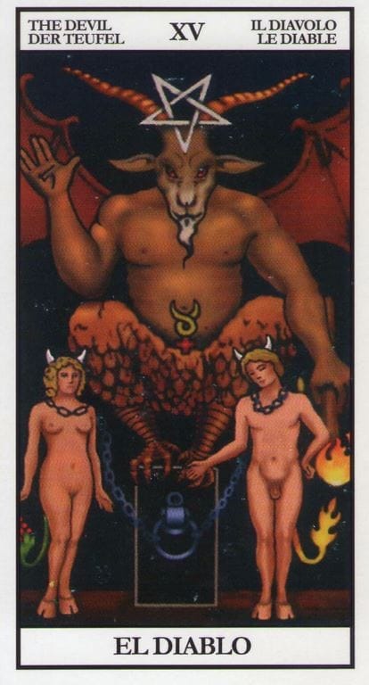 la carta del diablo