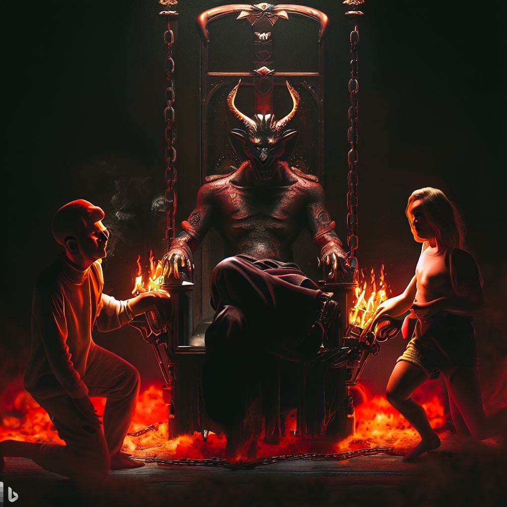 El Diablo en tarot de la infidelidad