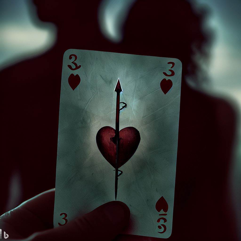 El 3 espadas en el tarot y la traición