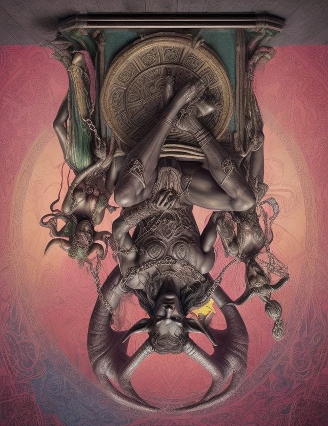 la carta del diablo y su significado al revés