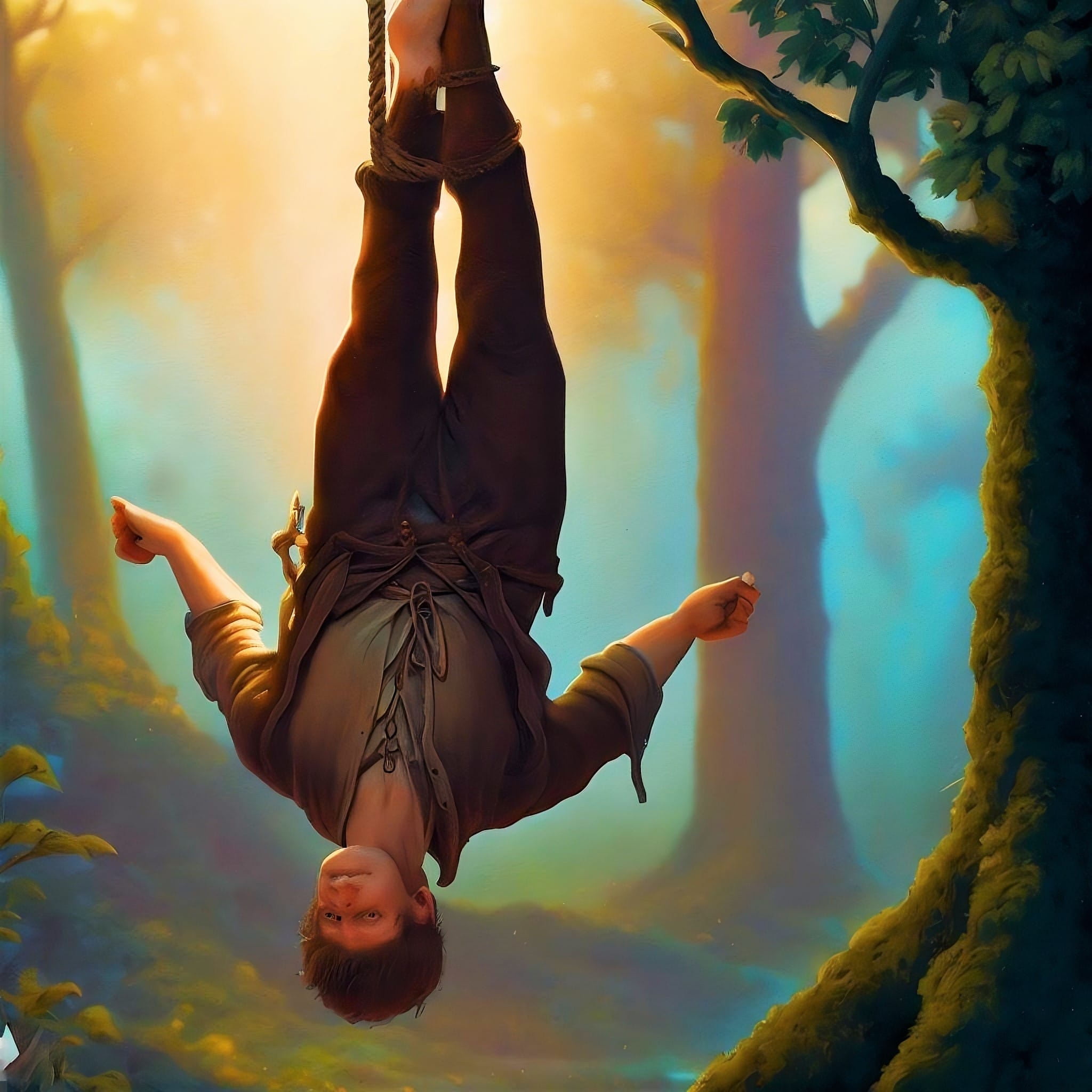 la carta del Colgado y el amor