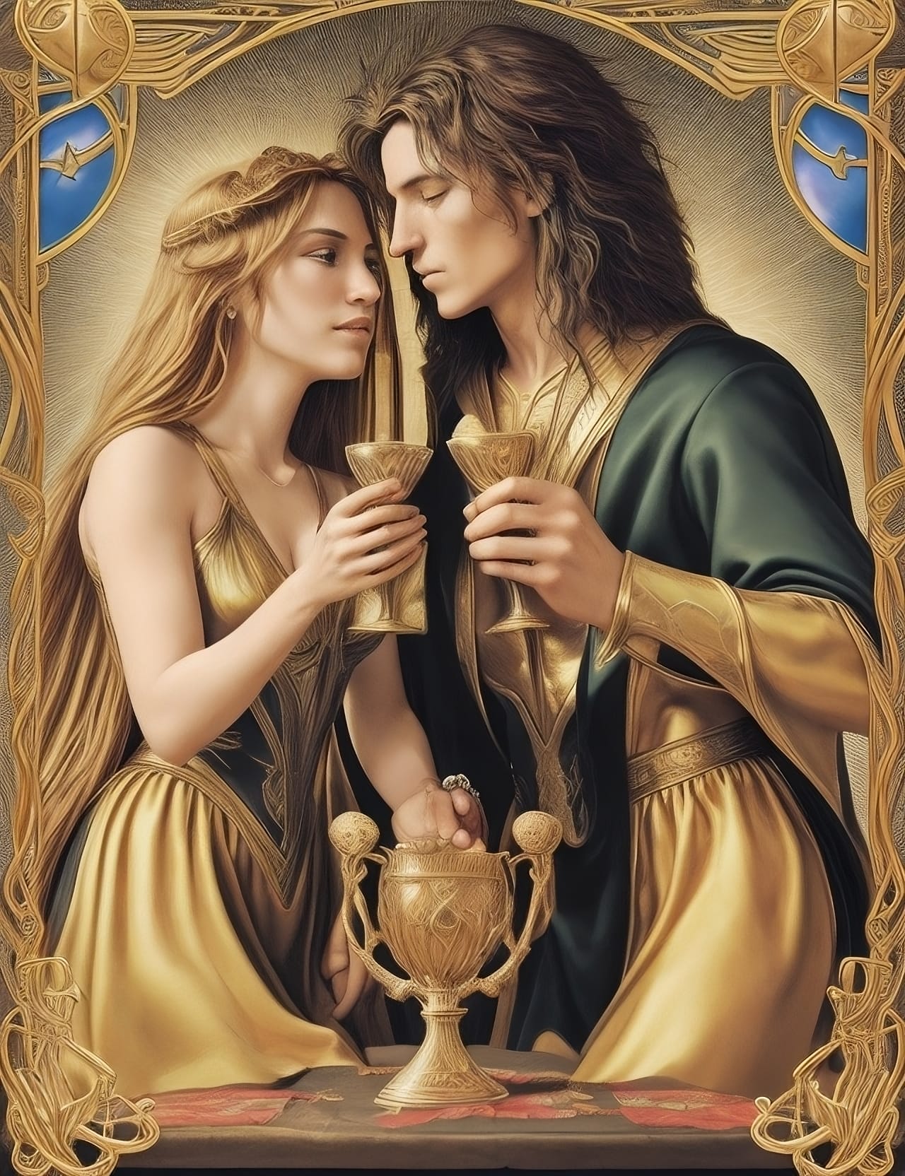 El 2 de copas y su significado en el amor