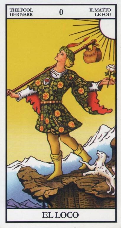 La Buena Suerte en el Tarot: Explorando los 22 Arcanos Mayores 7 el loco y la suerte