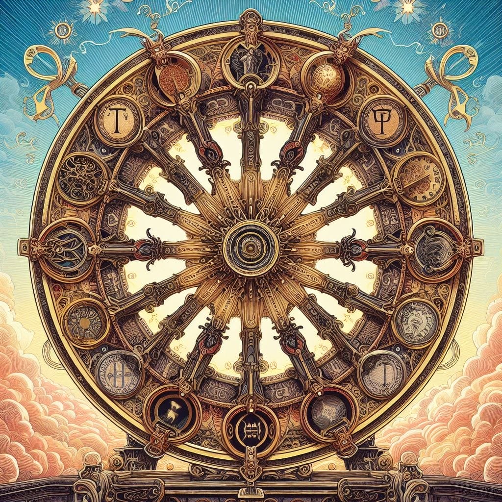 La rueda del tarot en el amor y el dinero