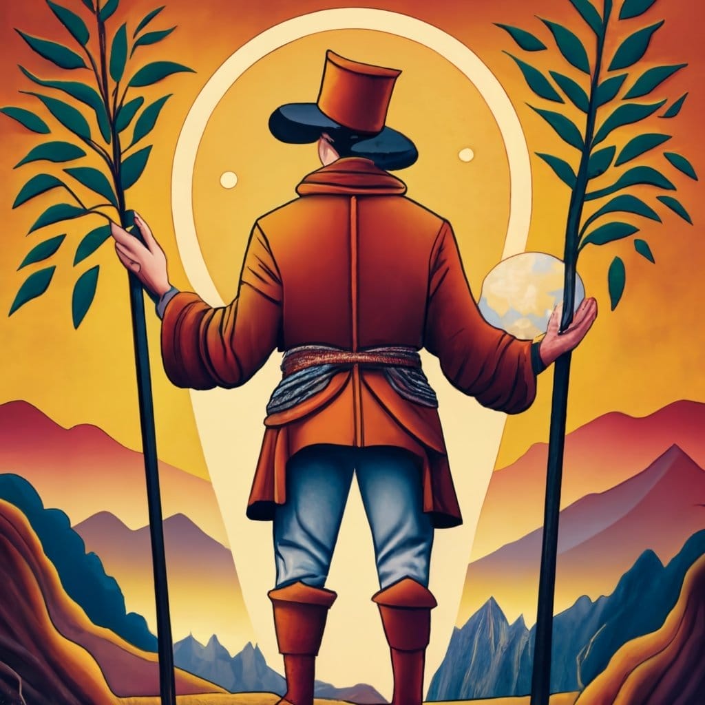 el 2 de bastos y sus símbolos