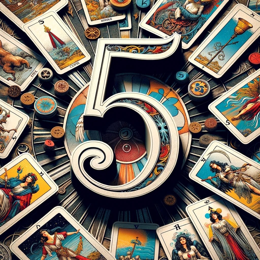 las cartas número 5 del tarot