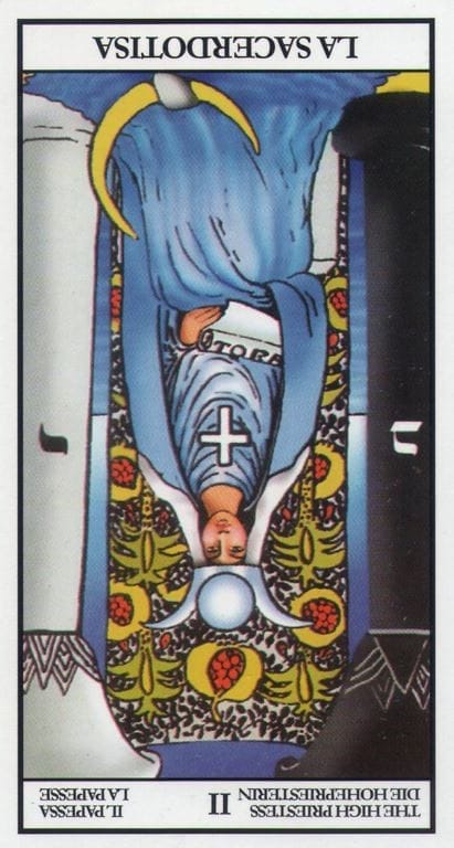 la sacerdotisa invertida
