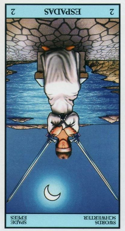 Interpretar tarot invertido en una tirada