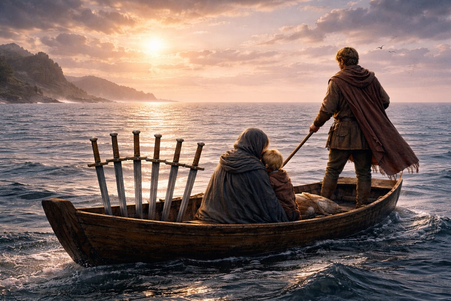 significados de irse y partir en el tarot rider