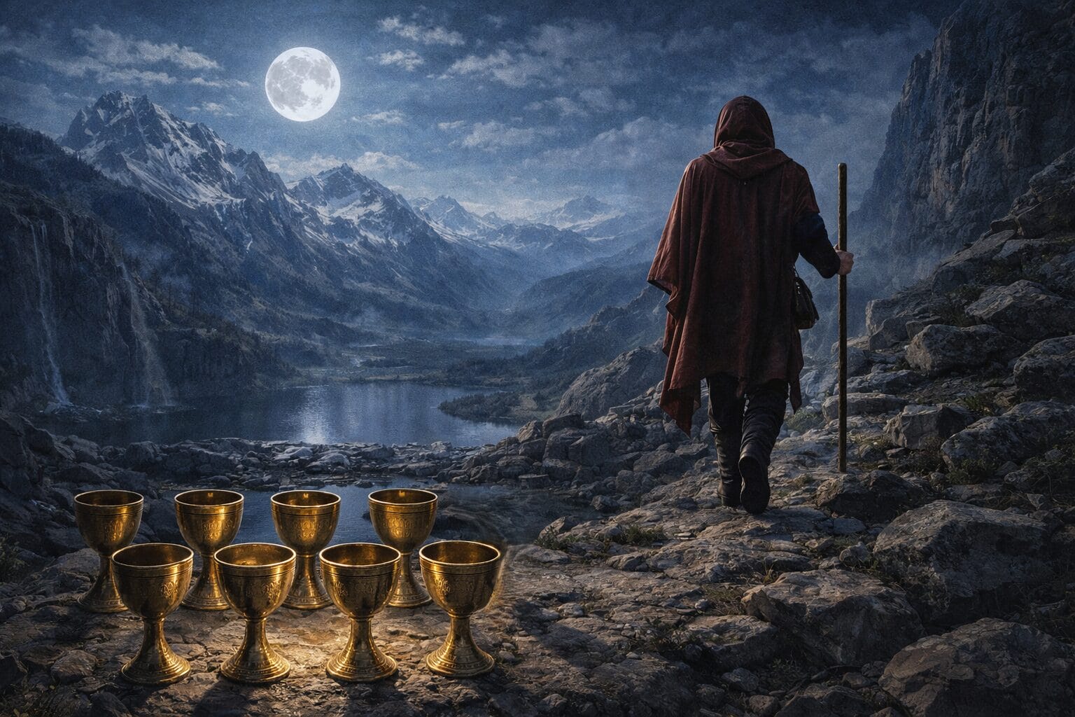 el marcharse en el tarot